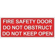 Fire Door Signs