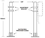 Galvanised Fire Hose Reel Stand - Universal 